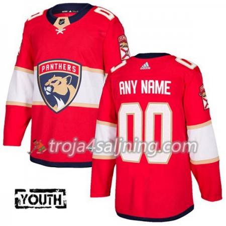 Florida Panthers tröja Customized Röd 2017-2018 Adidas Authentic - NHL Tröjor Barn Florida Panthers tröja Customized Röd 2017-2018 Adidas Authentic - NHL Tröjor Barn